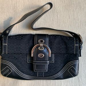 Coach big buckle front purse Y2k 00s
